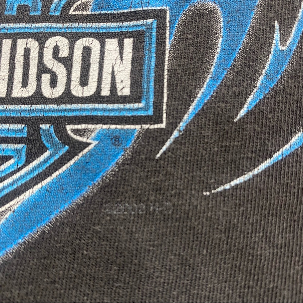 Vintage 2002 Harley-Davidson Cut off Shirt Columbus Ohio - Picture 3 of 6